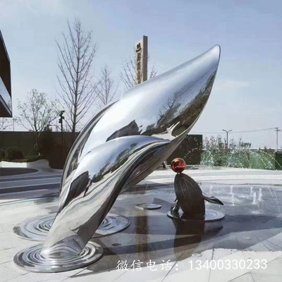 不銹鋼雕塑景觀(guān)不銹鋼鳳凰雕塑