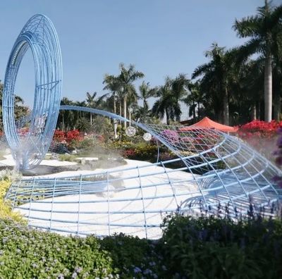 肥宅福利！蓮花山花展人潮堪比春運？VR看展帶你輕松漫步景觀藝術